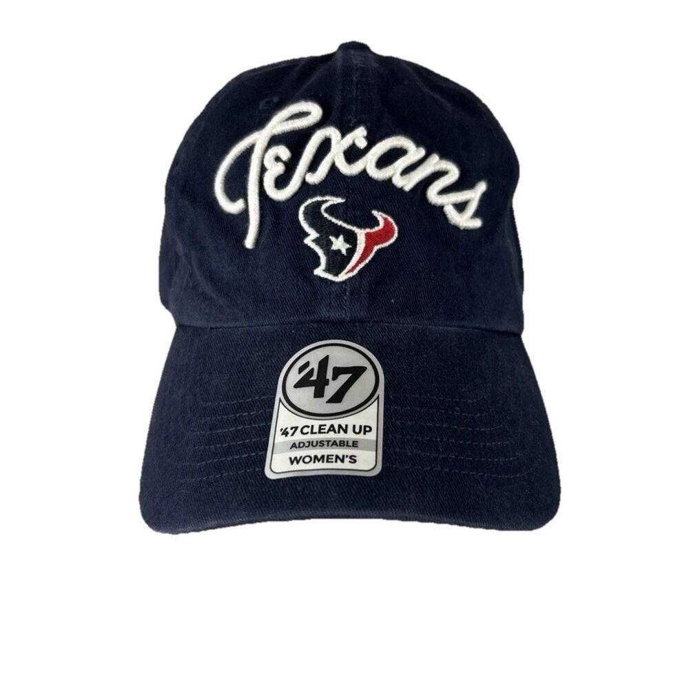 HOUSTON TEXANS ‘47 Clean Up Cap Navy Adjustable New With Tags